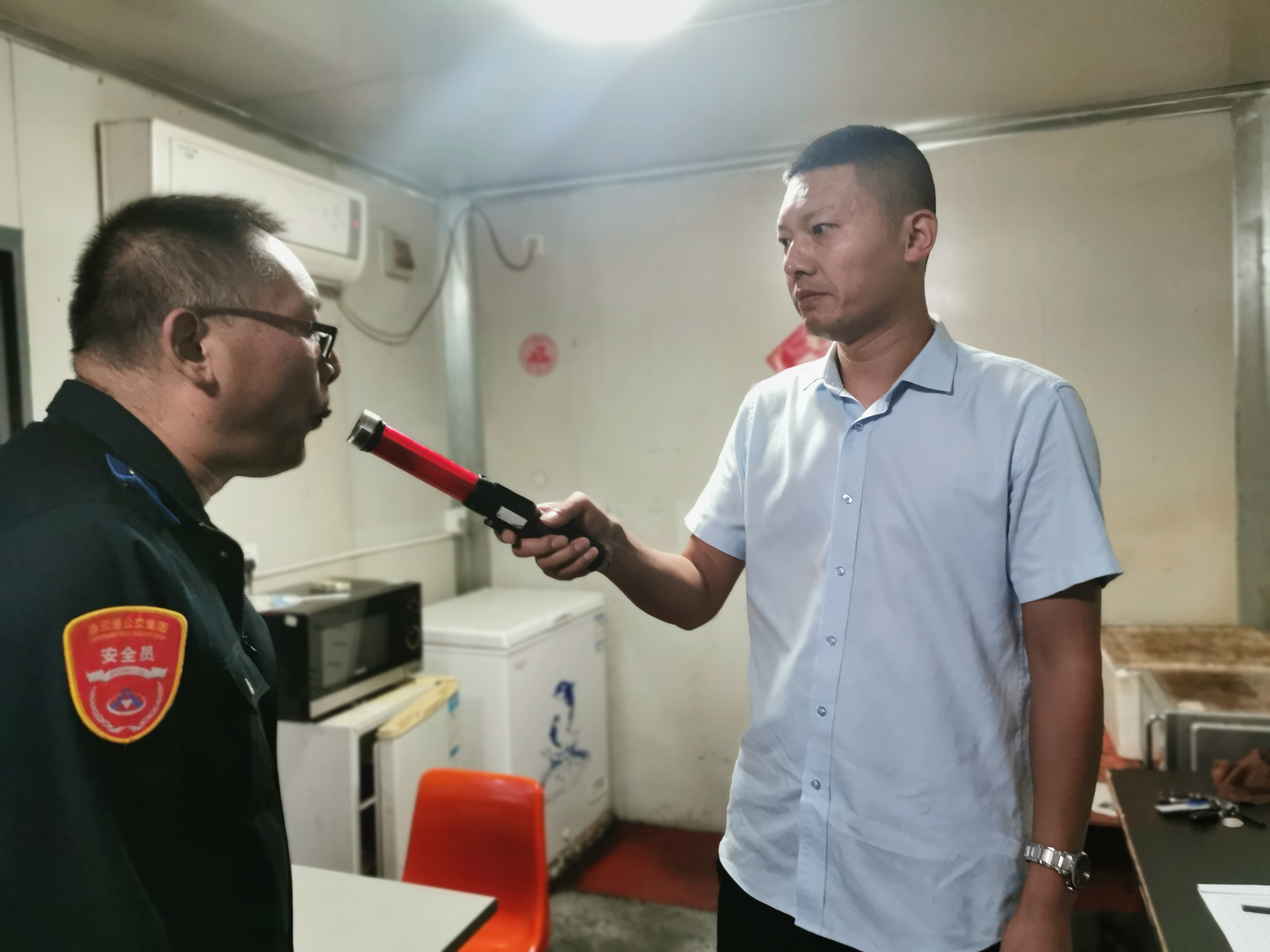 公交集團公交事業二部開展源頭駐站駕駛員崗前早檢查