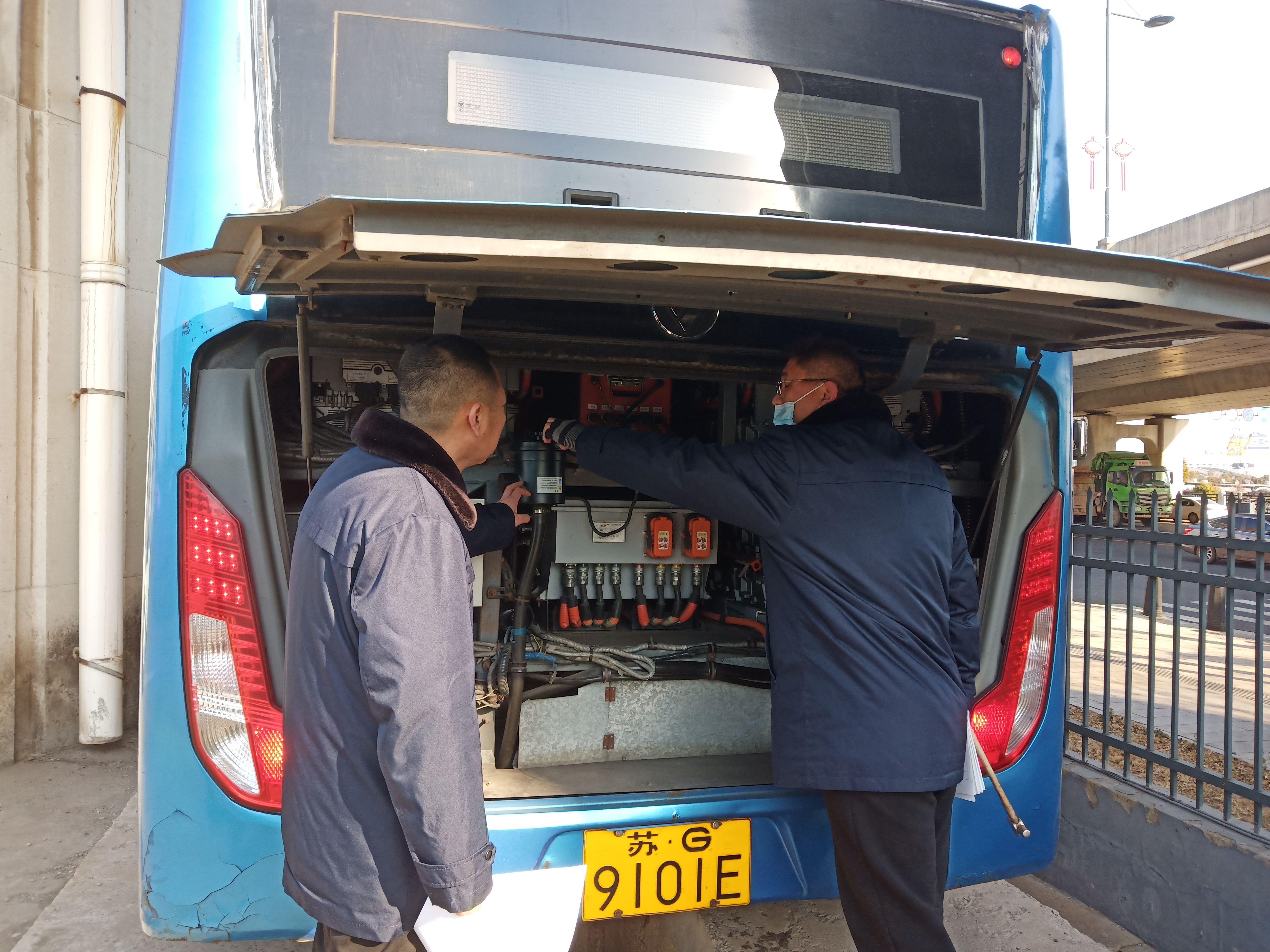 檢培聯動，織密春運公交安全網