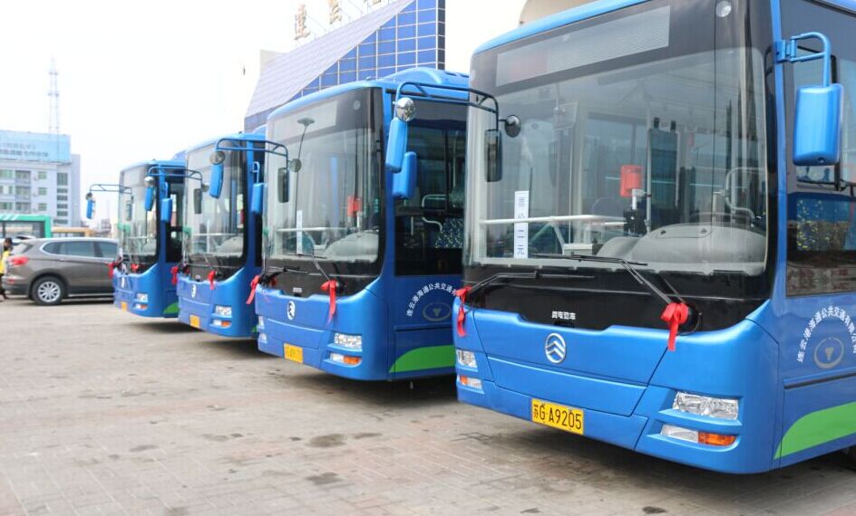 公交5路、8路、10路、23路更新新能源純電動車輛