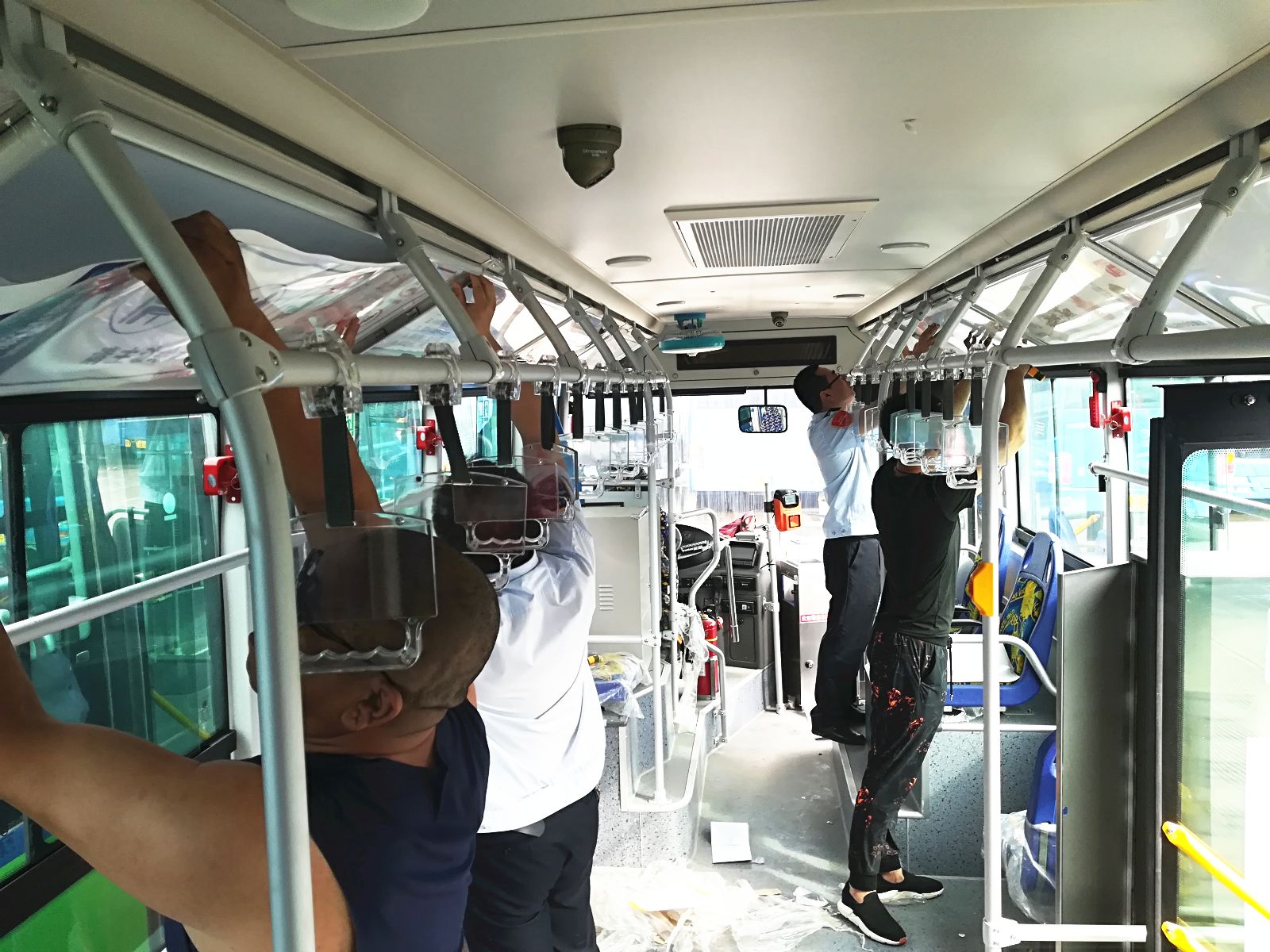 公交集團海通公交公司完成新車上線前準備工作