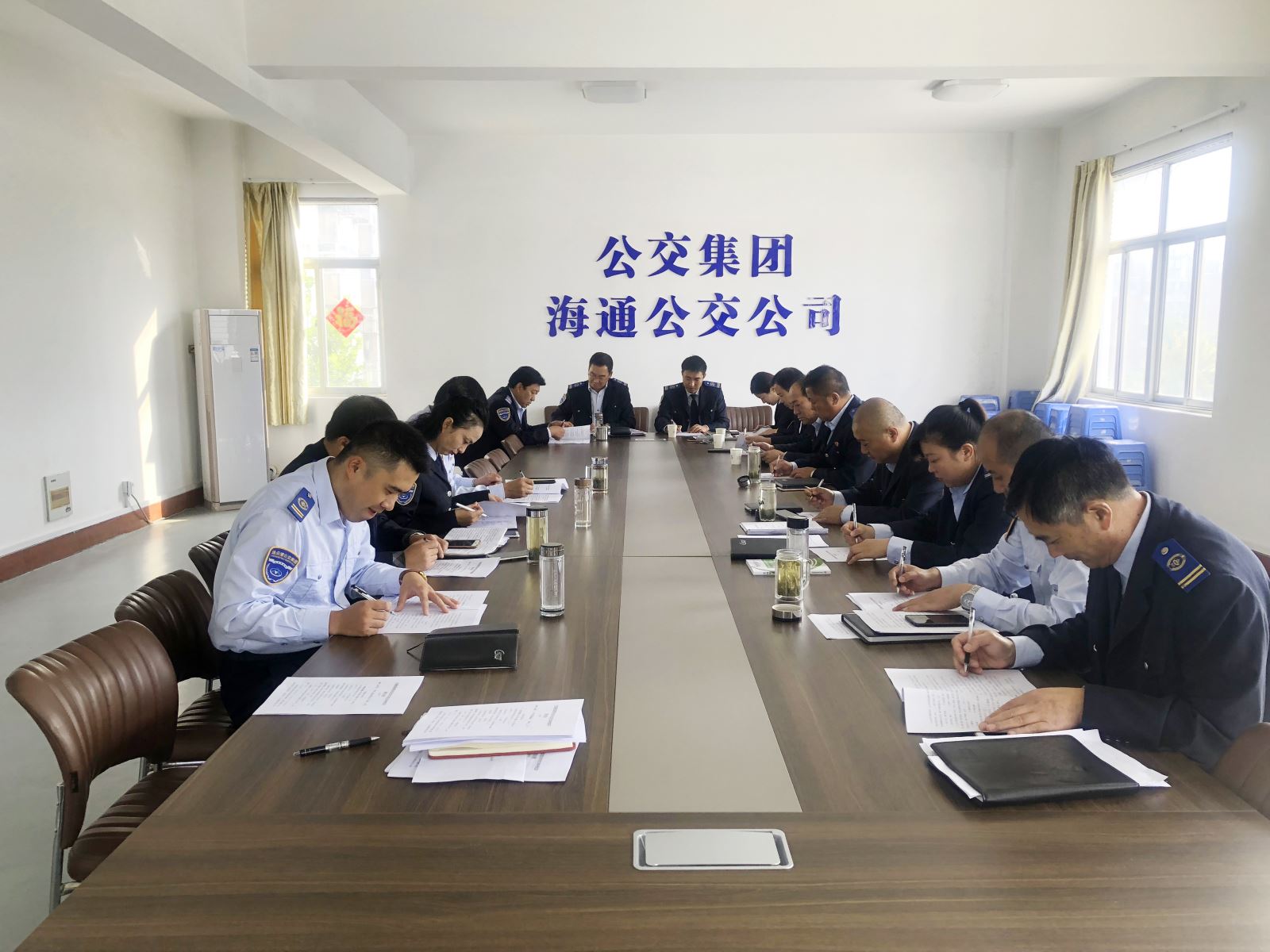 公交集團權屬單位開展黨員干部職工黨規黨紀和信訪條例知識測試活動