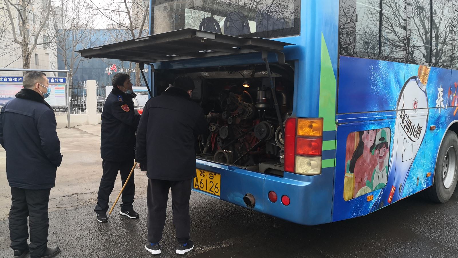 公交集團公交事業二部開展春運前安全生產大檢查