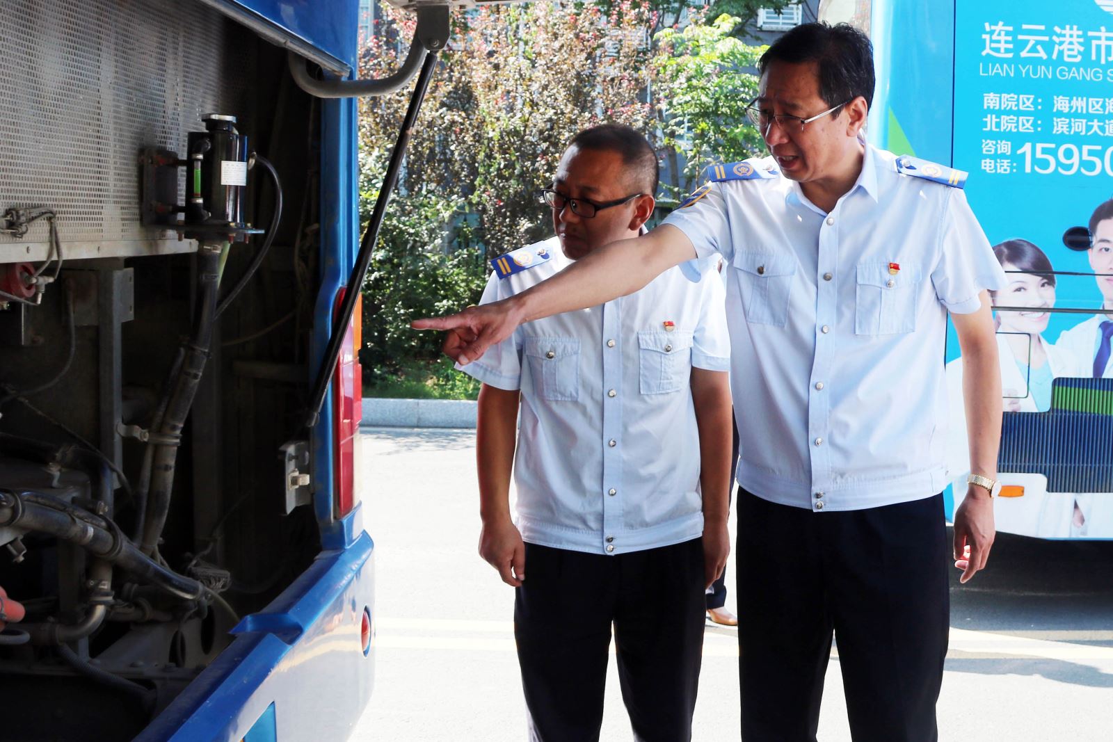 公交集團領導深入一線檢查 筑牢安全防線